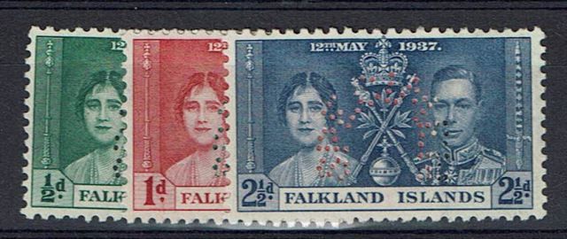 Image of Falkland Islands SG 143S/5S LMM British Commonwealth Stamp